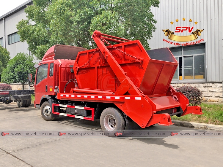 Skip Loader Garbage Truck Sinotruk HOWO - LB